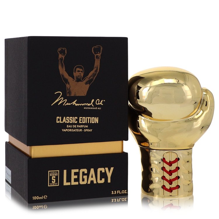 מוחמד עלי Legacy Round 5 Eau De Parfum Spray (מהדורה קלאסית) מאת מוחמד עלי | משלוח חינם לבית ♕ | קומסטיקס ייבוא מקביל