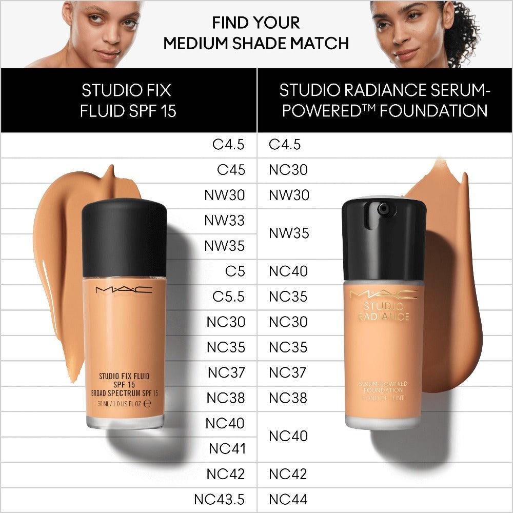 M·A·C Studio Radiance Serum-Powered Foundation - מייק-אפ סרום מהפכני עם 80% רכיבי טיפוח וזוהר מיידי