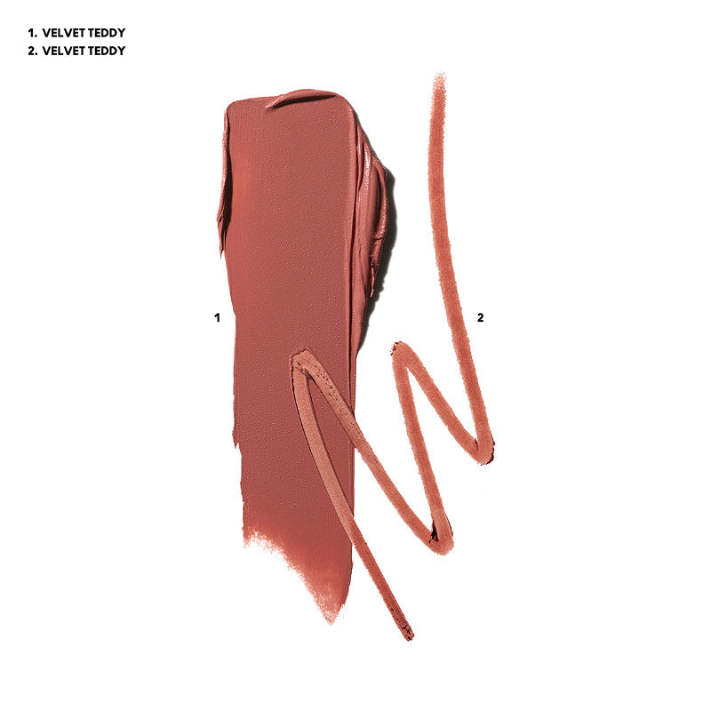 מארז שפתיים M·A·C Topsy-Teddy Lip Kit הכולל שפתון ועפרון בגוון ניוד במהדורה מוגבלת