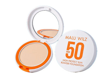 Malu Wilz | מאלו וילז - High Protect Sun Powder Foundation | פודרה מייק-אפ עם הגנה SPF 50