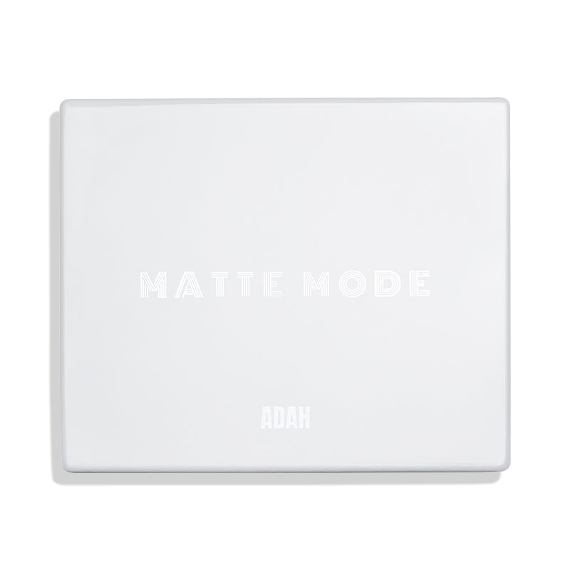 פלטת 12 צלליות מאט Matte Mood של עדה לזורגן בגוונים טבעיים ועמוקים