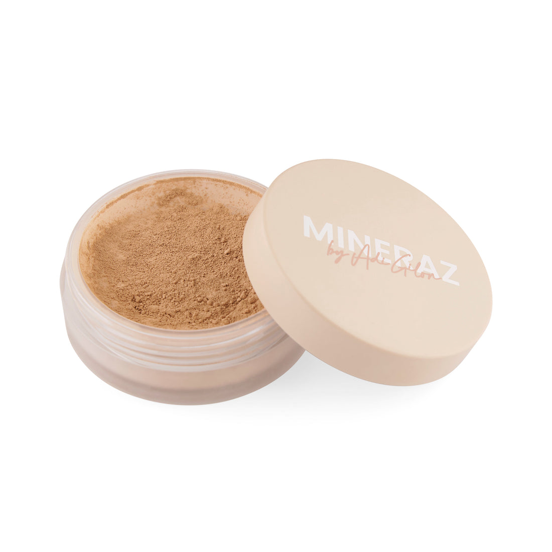 מייקאפ מינרלי בגוון בהיר בז' 4 ב-1 של מינרז MINERAZ כיסוי טבעי והגנה מהשמש 30 מ"ל