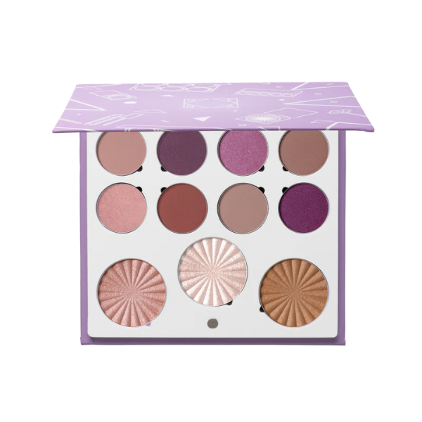 פלטת 'לייף א דרפט' של עופרה: גוונים חמים וניטרליים ליצירת מראה זוהר ורב-גוני. סגירה מגנטית לשמירה על הצלליות.