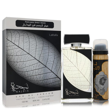 Najdia Eau De Parfum Spray Plus 1.7 oz דאודורנט By Lattafa | משלוח חינם לבית ♕ | קומסטיקס ייבוא מקביל