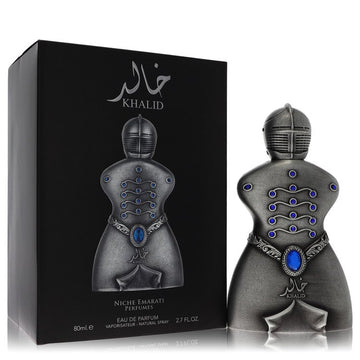 Niche Emarati Khalid Eau De Parfum Spray (יוניסקס) מאת Lattafa | משלוח חינם לבית ♕ | קומסטיקס ייבוא מקביל