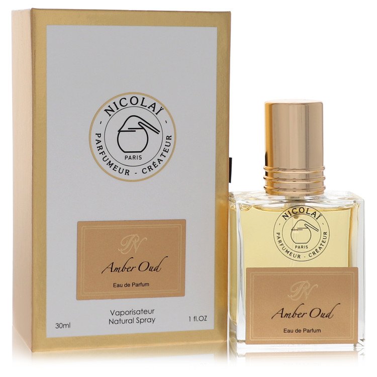 Nicolai Amber Oud Eau De Parfum Spray By Nicolai | משלוח חינם לבית ♕ | קומסטיקס ייבוא מקביל