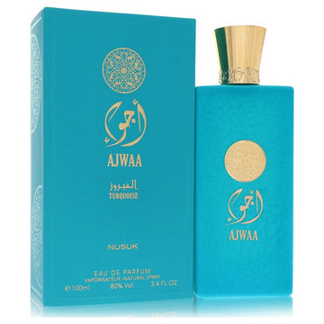 Nusuk Ajwaa Turquoise Eau De Parfum Spray (יוניסקס) מאת Nusuk | משלוח חינם לבית ♕ | קומסטיקס ייבוא מקביל