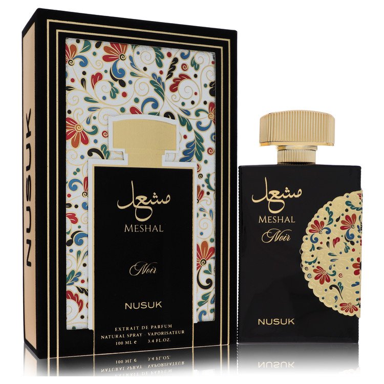 Nusuk Meshal Noir Extrait De Parfum Spray (יוניסקס) מאת Nusuk | משלוח חינם לבית ♕ | קומסטיקס ייבוא מקביל