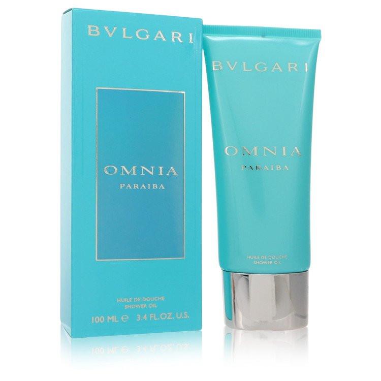 שמן מקלחת Omnia Paraiba מאת Bvlgari | משלוח חינם לבית ⭐ | קוסמטיקס ייבוא מקביל | ✅ מוצר מקורי 100%.