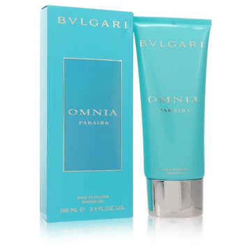 שמן מקלחת Omnia Paraiba מאת Bvlgari | משלוח חינם לבית ⭐ | קוסמטיקס ייבוא מקביל | ✅ מוצר מקורי 100%.