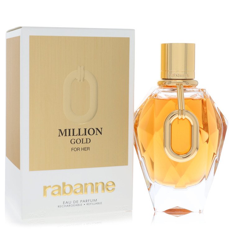 Paco Rabanne Million Gold Eau De Parfum תרסיס למילוי חוזר מאת Paco Rabanne | משלוח חינם לבית ♕ | קומסטיקס ייבוא מקביל