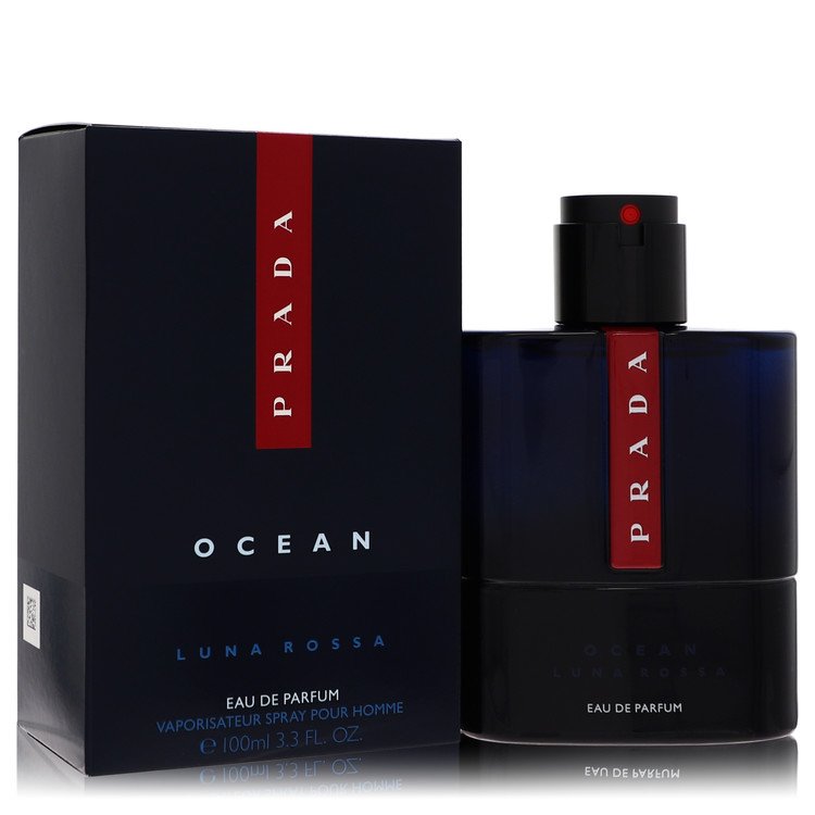 Prada Luna Rossa Ocean Eau De Parfum Spray By Prada | משלוח חינם לבית ♕ | קומסטיקס ייבוא מקביל