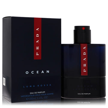 Prada Luna Rossa Ocean Eau De Parfum Spray By Prada | משלוח חינם לבית ♕ | קומסטיקס ייבוא מקביל