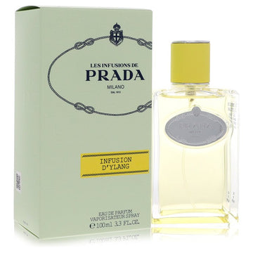 Prada Les Infusions De Infusion D'ylang Eau De Parfum Spray (יוניסקס) מאת Prada | משלוח חינם לבית ♕ | קומסטיקס ייבוא מקביל
