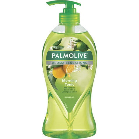 פלמוליב ג'ל רחצה ארומה סנסיישן טוניק של בוקר עם שמן למון גראס ממריץ 750 מ"ל Palmolive Morning Tonic Shower Gel