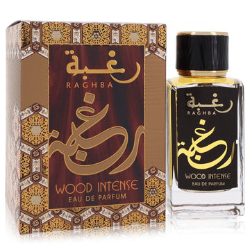 Raghba Wood Intense Eau De Parfum Spray (יוניסקס) מאת Lattafa | משלוח חינם לבית ♕ | קומסטיקס ייבוא מקביל