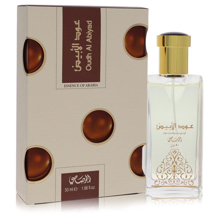 Rasasi Oudh Al Abiyad Eau De Parfum Spray (יוניסקס) מאת Rasasi | משלוח חינם לבית ♕ | קומסטיקס ייבוא מקביל