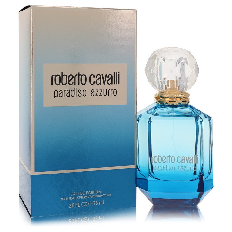 Roberto Cavalli Paradiso Azzurro Eau De Parfum ספריי מאת רוברטו קוואלי | משלוח חינם לבית ♕ | קומסטיקס ייבוא מקביל