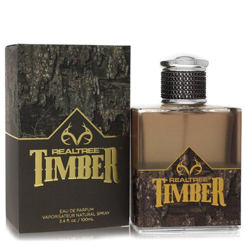 בושם רילטרי טימבר לגבר אדפ Realtree Timber Eau de Parfum Spray בניחוח ברגמוט, ענבר, עץ ארז ומושק אצילי