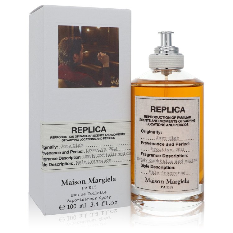 Replica Jazz Club Eau De Toilette ספריי (יוניסקס) מאת Maison Margiela | משלוח חינם לבית ♕ | קומסטיקס ייבוא מקביל
