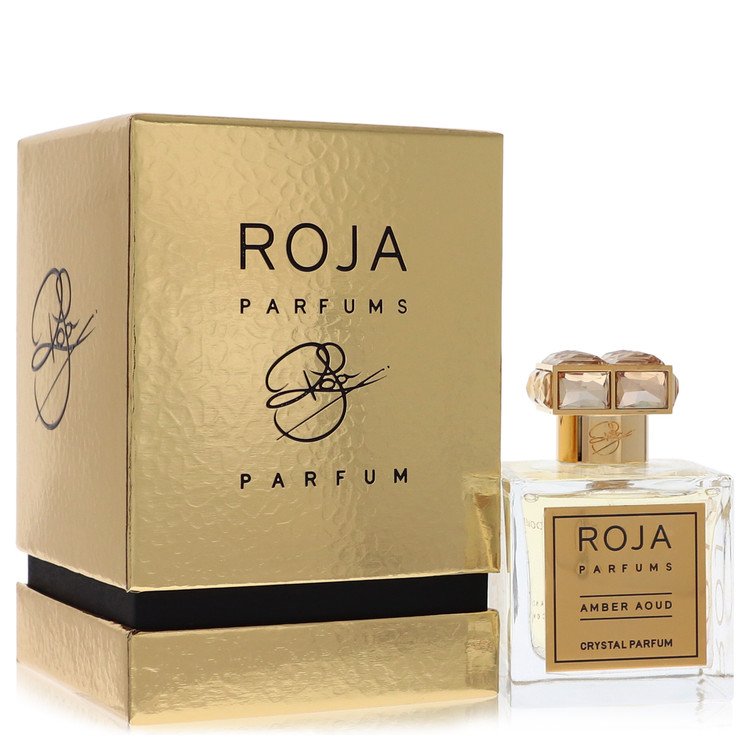 Roja Amber Aoud Crystal Extrait De Parfum Spray (יוניסקס) מאת Roja Parfums | משלוח חינם לבית ♕ | קומסטיקס ייבוא מקביל