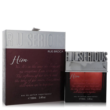 RU Serious Him Eau De Parfum Spray By Rue Broca | משלוח חינם לבית ♕ | קומסטיקס ייבוא מקביל
