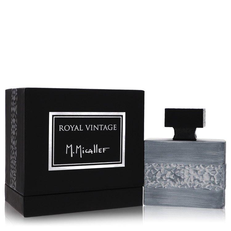 בושם לגבר מ. מיקאלף רויאל וינטג' אדפ M. Micallef Royal Vintage Eau de Parfum Spray בניחוח ברוש אצילי, פלפל ורוד, עור, ברגמוט ומושק לבן דומיננטי