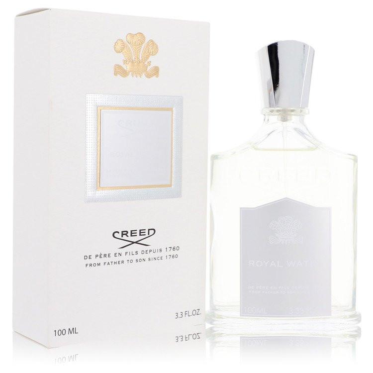 בושם יוקרתי ואצילי יוניסקס Creed Royal Water Eau de Parfum בבקבוק שקוף קלאסי וניחוח הדרים-ארומטי מרענן המשלב ליים ומנתה