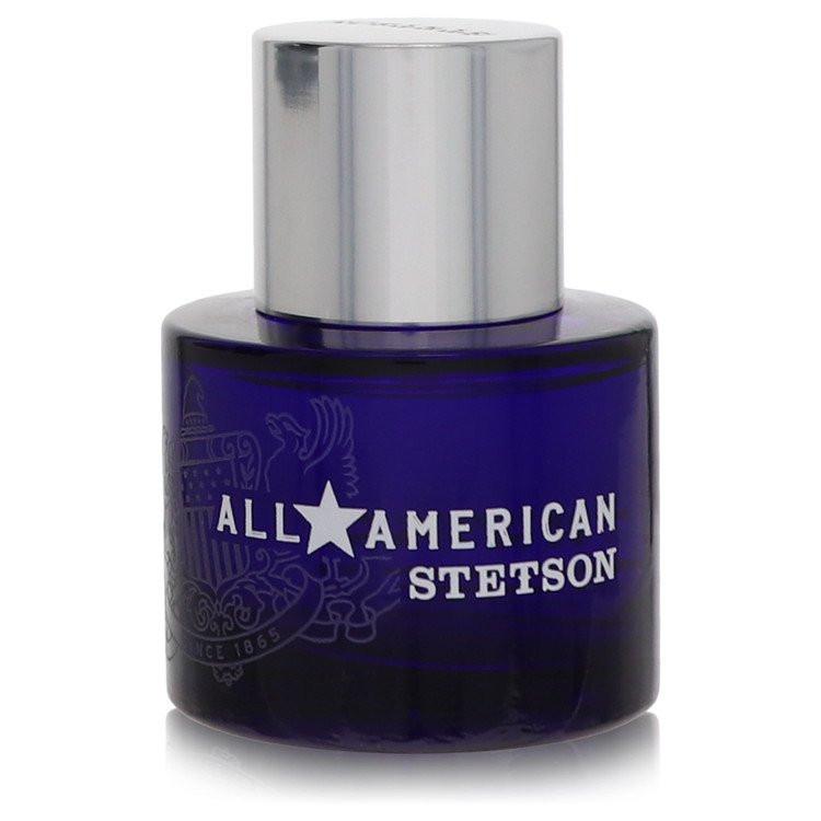 בושם יוקרתי ואצילי לגבר Stetson All American Cologne Spray בבקבוק מעוצב וניחוח עצי-ארומטי רענן המשלב ג'ינג'ר ומרווה