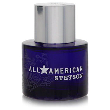 בושם יוקרתי ואצילי לגבר Stetson All American Cologne Spray בבקבוק מעוצב וניחוח עצי-ארומטי רענן המשלב ג'ינג'ר ומרווה