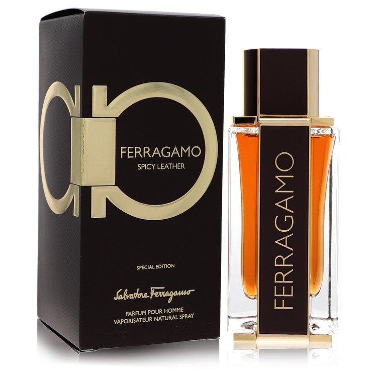 Salvatore Ferragamo Leather Spicy Eau De Parfum Spray By Salvatore Ferragamo | משלוח חינם לבית ♕ | קומסטיקס ייבוא מקביל