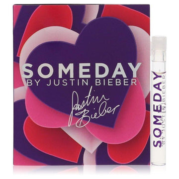 דוגמית בושם ג'סטין ביבר סאמדיי אדפ Justin Bieber Someday Eau de Parfum Vial Sample בניחוח פירות יער, אגס, יסמין ווניל אצילי