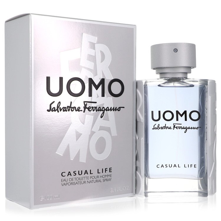 Salvatore Ferragamo Uomo Casual Life Eau De Toilette ספריי מאת Salvatore Ferragamo | משלוח חינם לבית ♕ | קומסטיקס ייבוא מקביל