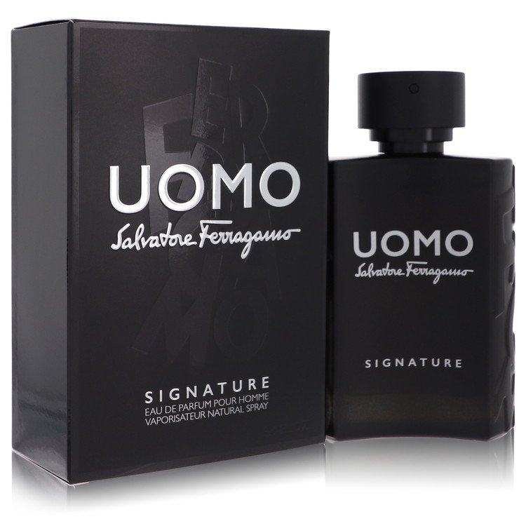 Salvatore Ferragamo Uomo Signature Eau De Parfum Spray By Salvatore Ferragamo | משלוח חינם לבית ♕ | קומסטיקס ייבוא מקביל
