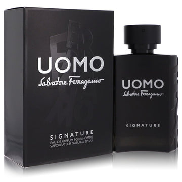 Salvatore Ferragamo Uomo Signature Eau De Parfum Spray By Salvatore Ferragamo | משלוח חינם לבית ♕ | קומסטיקס ייבוא מקביל