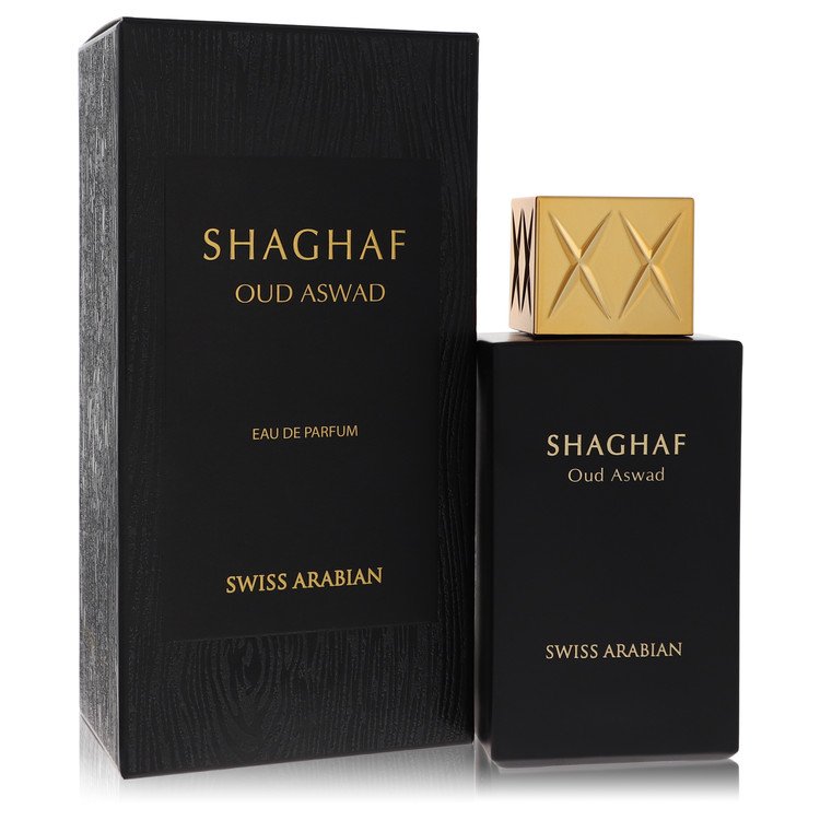 Shaghaf Oud Aswad Eau De Parfum Spray By Swiss Arabian | משלוח חינם לבית ♕ | קומסטיקס ייבוא מקביל