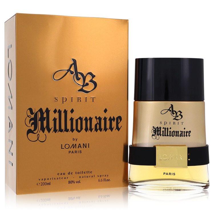בושם לגבר לומני מיליונר אדט Lomani AB Spirit Millionaire Eau de Toilette Spray בניחוח ארז אצילי, תפוח ירוק, ברגמוט, הל וענבר דומיננטי