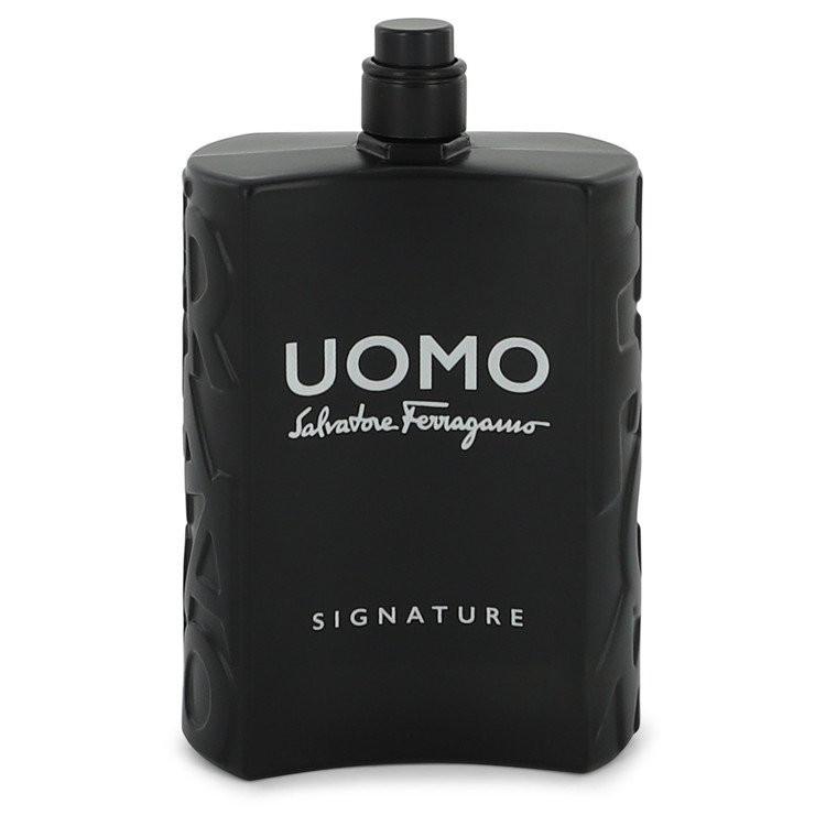 Salvatore Ferragamo Uomo Signature Eau De Parfum Spray (Tester) מאת Salvatore Ferragamo | משלוח חינם לבית ⭐ | קוסמטיקס ייבוא מקביל | ✅ מוצר מקורי 100%