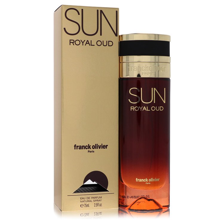 ספריי Sun Royal Oud Eau De Parfum מאת פרנק אוליבייה | משלוח חינם לבית ♕ | קומסטיקס ייבוא מקביל