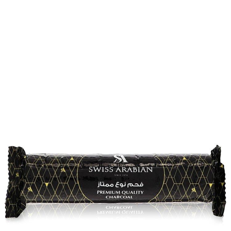 פחם פרימיום לקטורת סוויס ערביאן (Swiss Arabian Premium Charcoal) - 10 יחידות של פחם דחוס ואיכותי לבערה נקייה וממושכת של באחור וקטורת.