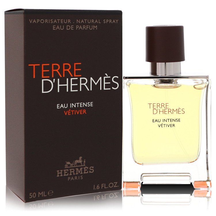 Terre D'hermes Eau Intense Vetiver Eau De Parfum Spray By Hermes | משלוח חינם לבית ♕ | קומסטיקס ייבוא מקביל