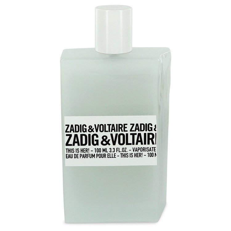 This Is Her Eau De Parfum Spray (לא בארגז) מאת Zadig & Voltaire | משלוח חינם לבית ♕ | קומסטיקס ייבוא מקביל