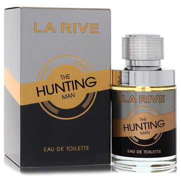 בושם לגבר לה ריב דה האנטינג מאן אדט La Rive The Hunting Man Eau de Toilette Spray בניחוח קינמון אצילי, פולי טונקה, תפוח ועץ ארז דומיננטי