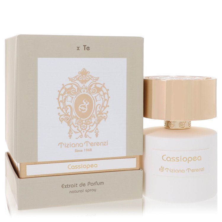 Tiziana Terenzi Cassiopea Extrait De Parfum Spray (יוניסקס) מאת Tiziana Terenzi | משלוח חינם לבית ♕ | קומסטיקס ייבוא מקביל