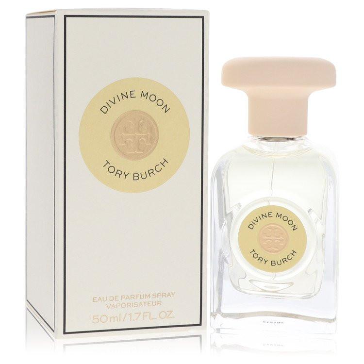 בושם Tory Burch Divine Moon לאישה - אדל פרפיום יוקרתי המשלב קלמנטינה, דבש ואלגום בבקבוק פיסולי עם פקק זהוב מסדרת Essence of Dreams.