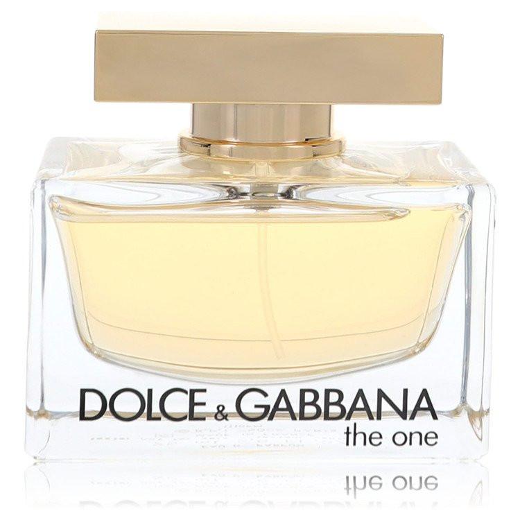 בושם לאישה Dolce & Gabbana The One בגרסת טסטר בניחוח פירותי עשיר של אפרסק, שושן צחור ווניל לאצילות מלוטשת