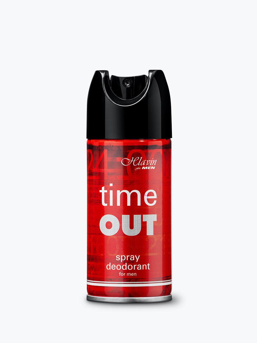 דאודורנט ספריי Time Out 150 מ"ל - Helavin | חלאבין - הגנה ארוכה ותחושת רעננות.