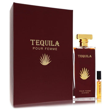 Tequila Pour Femme Red Eau De Parfum Spray + חינם .17 oz Mini EDP Spray By Tequila Perfumes | משלוח חינם לבית ⭐ | קוסמטיקס ייבוא מקביל | ✅ מוצר מקורי 100%