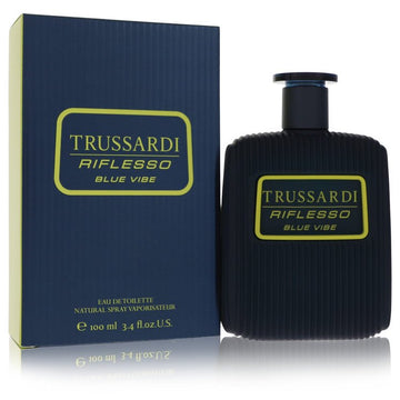 Trussardi Riflesso Blue Vibe Eau De Toilette ספריי מאת Trussardi | משלוח חינם לבית ♕ | קומסטיקס ייבוא מקביל