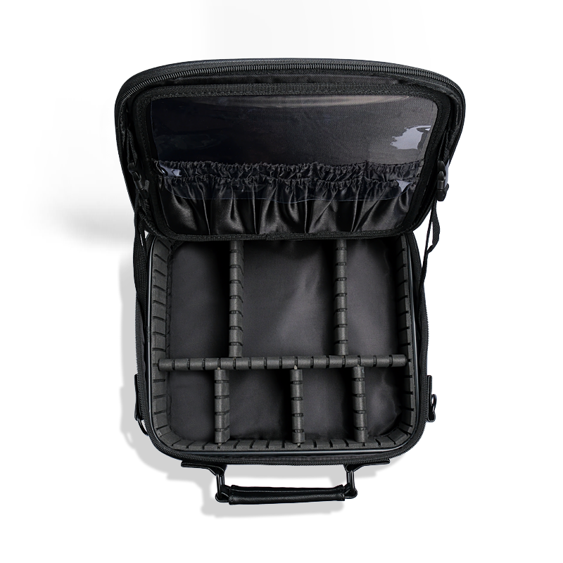 PRO MAKEUP BAG - תיק איפור מקצועי עם מראת LED מובנית | עדה לזורגן